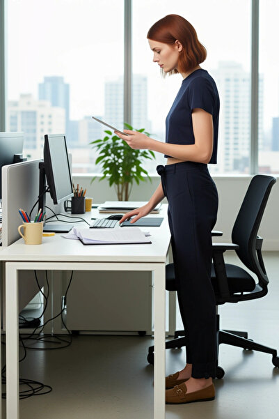 PayBuy Women's High Waist Pipe Leg Fabric Pants Functional Durable Quality Comfortable Aesthetic Stylish