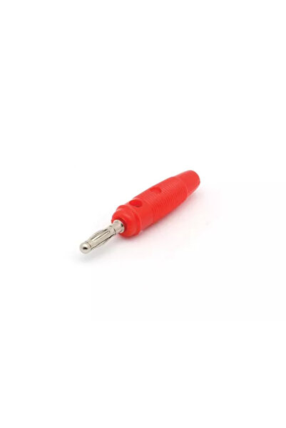 Velleman 5mm male banana plug red