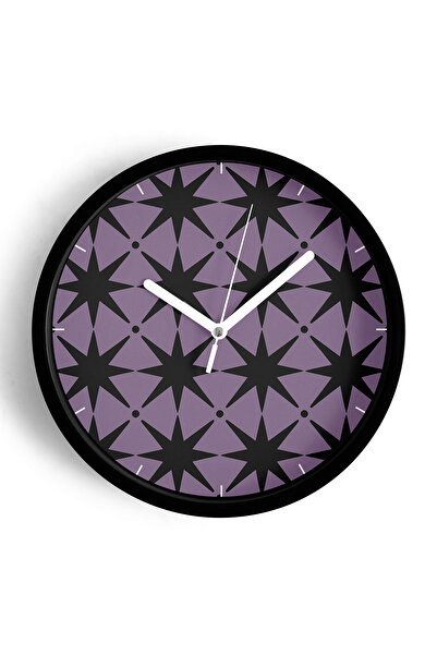 JHAAR Ceas de perete modern cu tematică geometrică abstractă - 30 cm - Carcas...