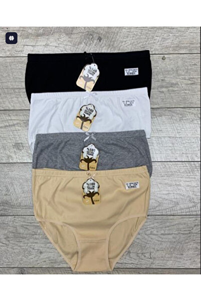 5.MEVSİM Bato Underwear with Band (6 Pieces) Is 100% Cotton