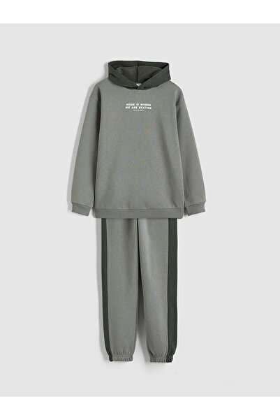 LC Waikiki Seray New Season Hooded Boys' Tracksuit Set