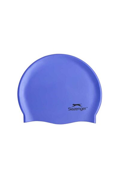 Slazenger Swimming Cap Silicone Sn00 Royal (Opp Bag)