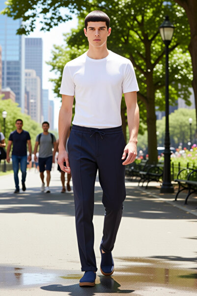 PayBuy Men's Straight Cut Jogger Pants Functional Durable Quality Modern for Daily Use