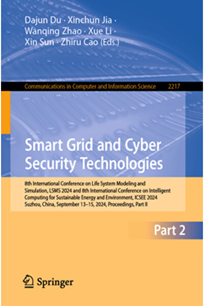 Springer Nature Rețele inteligente și tehnologii de securitate cibernetică: a...