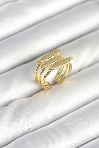 Acousticworld Brass Gold Color Vintage Model Women's Ring