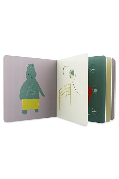 TRIXIE BV Carte interactivă cu glisare – Aventuri la plajă, TRIXIE