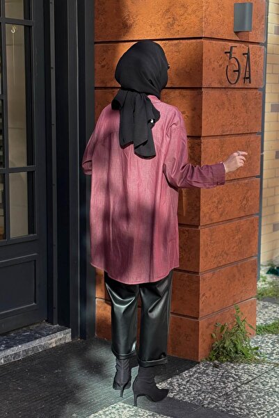 Invee Πουκάμισο 7163 Βουργουνδία