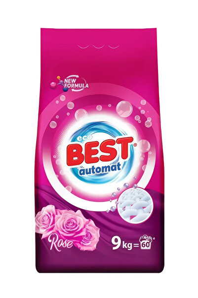 Best Rose automatic powder detergent for white and colored laundry, 9 kg, 60 washes