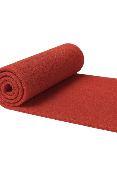 AyrStore TechbutiQ Beylin Kıvırcık Pvc Paspas Iç Dış Zemin Halı Yolluk Kapı Ö...