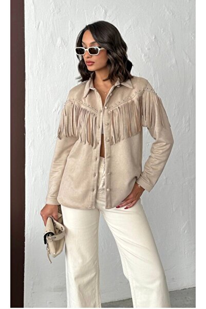 Luminosa Suede Dropli Scuba Shirt 34455^^^