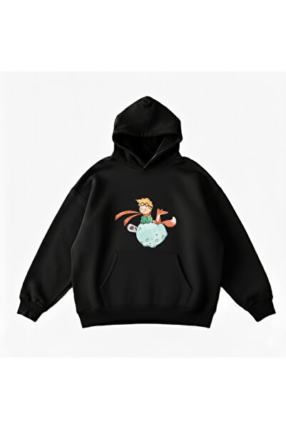 Maki Home Φούτερ Makiteks Μαύρο Βαμβακερό Unisex με τσέπες με κουκούλα Άνετο ...