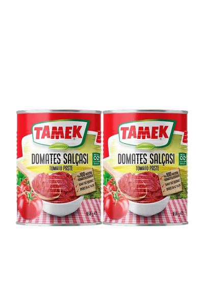 TAMEK DOMATES SALÇASI, 830 gr 2 ADET