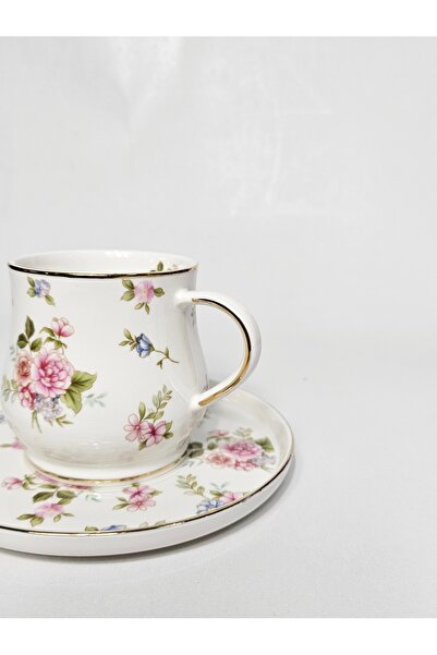 Casalina Ceramic cup and saucer, vintage, 200ml