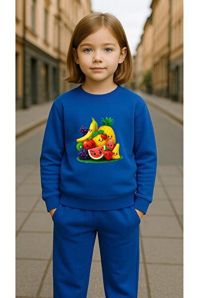 playwear Παιδικό Φούτερ Σετ Ρούχων MEYFULS με στάμπα για Κορίτσια και Αγόρια,...