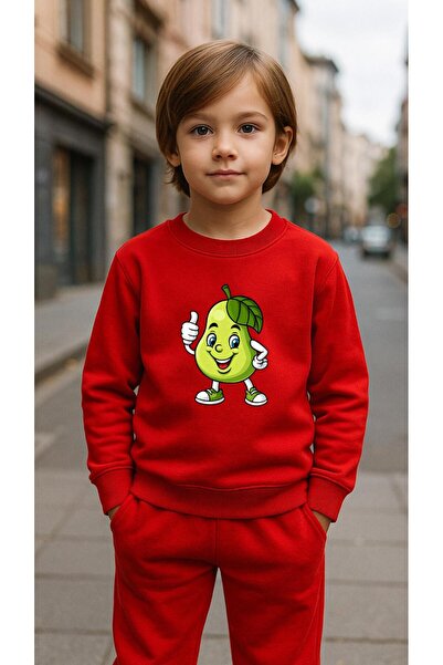 playwear سترة رياضية للأطفال ARMUT CHARACTER مطبوع للفتيات والأولاد برقبة دائ...