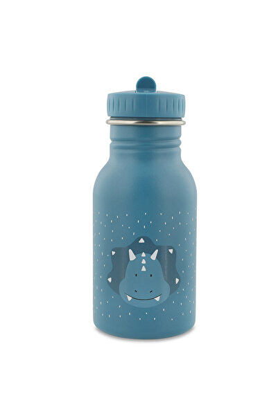 TRIXIE BV Stainless steel water bottle for children - Triceratops, 350 ml, TR...