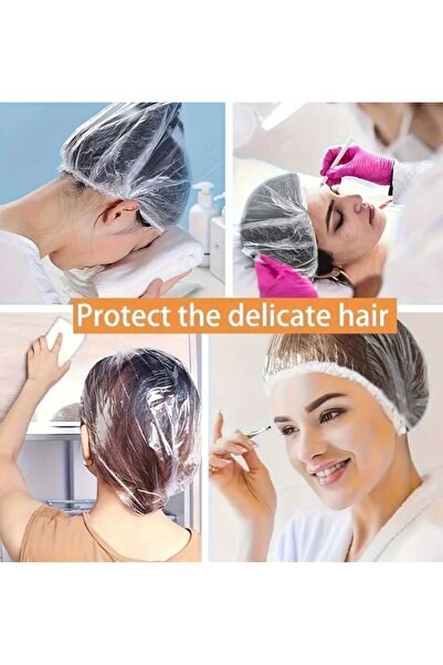 SEVRU 100-Piece Practical Flexible Elastic Hair Net That Preserves Freshness + Hair Net Multi-Purpose Bag