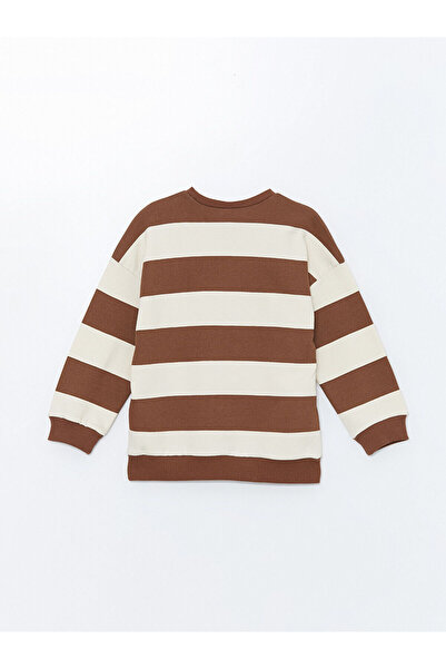 LC Waikiki Χοντρό μωρό φούτερ με στάμπα με λαιμόκοψη