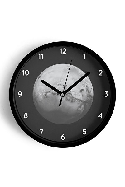 JHAAR Ceas de perete modern cu tematică abstractă a Pământului - Spațiu - Ast...