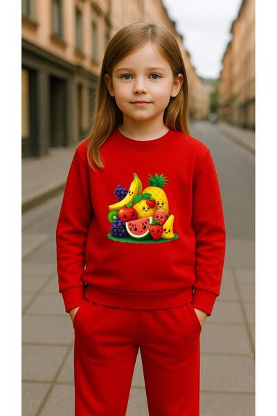 playwear Παιδικό Φούτερ Σετ Ρούχων MEYFULS με στάμπα για Κορίτσια και Αγόρια,...