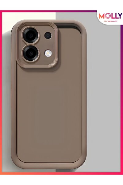 Molly Alpha Gray Edges Thick Pan Silicone Case for Xiaomi Redmi 15C