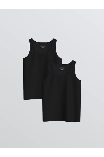 LC Waikiki Crew Neck Boy's Undershirt 2-pack