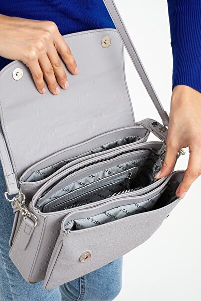 JP POLO Women's Original Just Polo Adjustable Strap Luxury Hand and Shoulder Bag Shoulder Bag Size: 29 X 19 cm