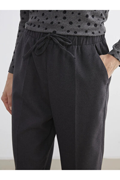 LC Waikiki Plus Size Elastic Waist Women's Trousers