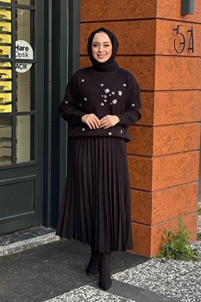 FUAT GÜRSEN FUAT GÜRŞEN Tunik 25K-4355 Siyah