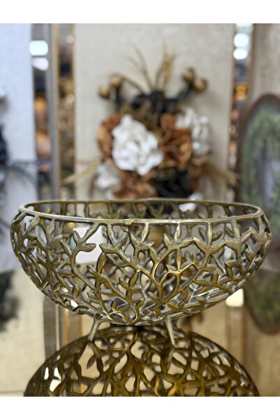 city gold ESKİTME PİRİNÇ DEKORATİF GONDOL 38 CM EN - 22 CM BOY