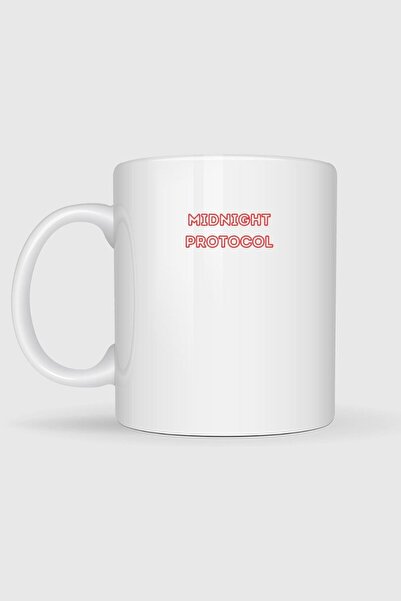 Bahriyeli Collection Midnight Protocol Foreign Series Printed Mug Cup