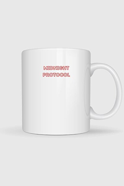 Bahriyeli Collection Midnight Protocol Foreign Series Printed Mug Cup