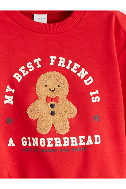 LC Waikiki Printed Baby Boy Sweatshirt and Pants 2-Pack