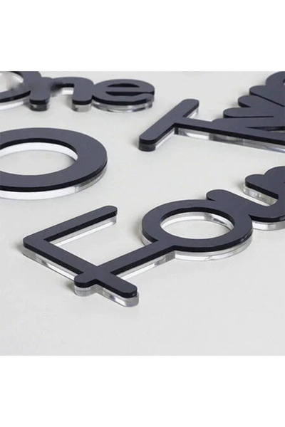 OEM A unique wall clock that attracts attention and brightens up the home! 70x120 cm