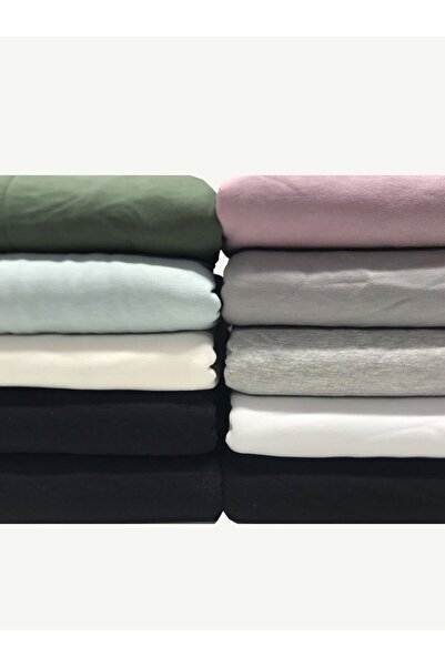 Yiğit Kumaş 3 Yarn Combed Fabric Set, 10 Pieces from 100-110 cm