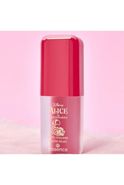Essence Blush Fluffy Mousse Matte, Disney Alice in Wonderland - 01 Absolutely Paw-Some, Essence, 3.7 g