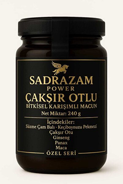 Sadrazam Power Çakşır Otlu Ginsengli Maca ve Panax İçeren Bitkisel Karışımlı ...