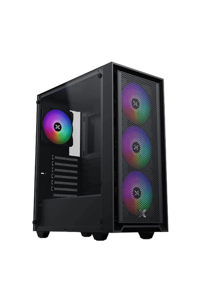 Xigmatek En46469, Sky Iı Odın Iı, 750w, Mesh Panel, Tempered Glass, Rgb, Atx Gamıng Kasa