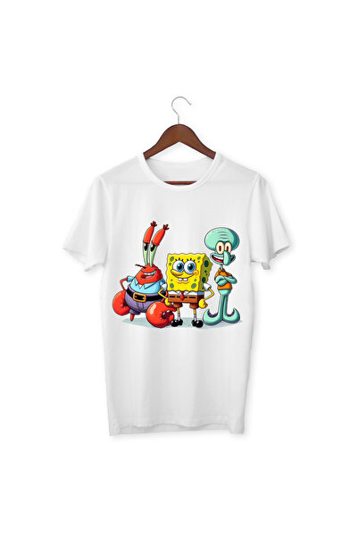 ALPŞAN TİCARET سبونجبوب كيدز تي شيرت سبونج بوب كيدز تي شيرت للكبار