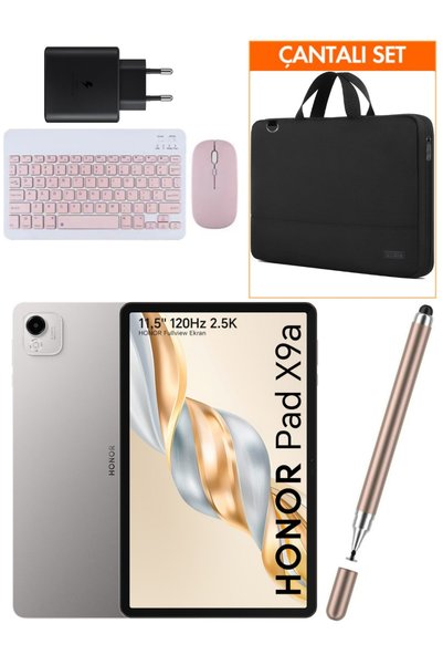 HONOR Pad X9A 8GB 256GB Wi-Fi 11.5 Inç Gri TABLET+5'Lİ SET