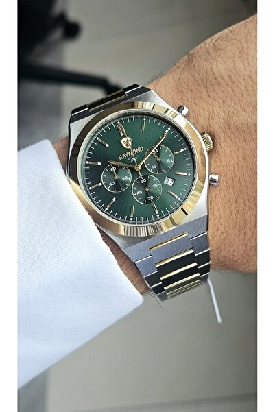 Raymond RYM-81051 ERKEK LUX CRONO SAAT - SAFİR CAM