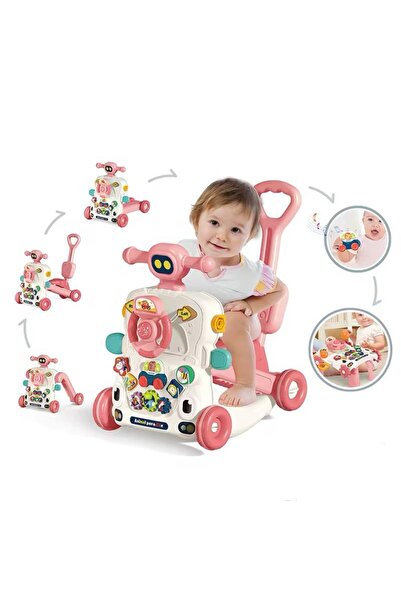 Generic 6-in-1 Multifunctional Baby Walker for Infant's Motor and Cognitive Development