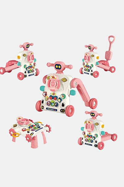 Generic 6-in-1 Multifunctional Baby Walker for Infant's Motor and Cognitive Development