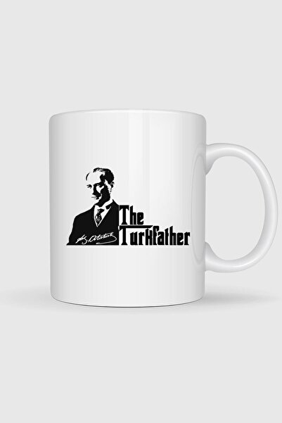 Bahriyeli Collection The Turkfather Mustafa Kemal Atatürk Printed Mug Cup