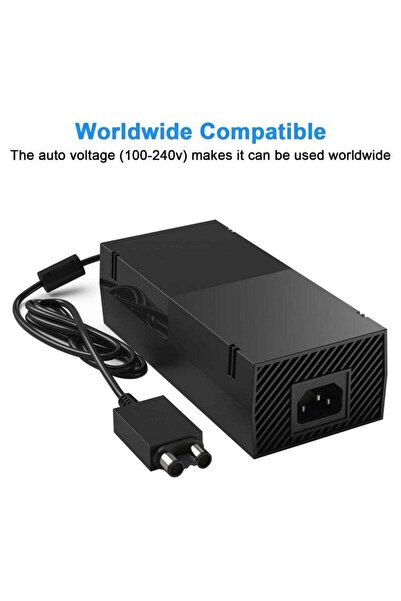 Generic Xbox One Power Supply Brick AC Adapter 100-240V Compatible with Microsoft Xbox One
