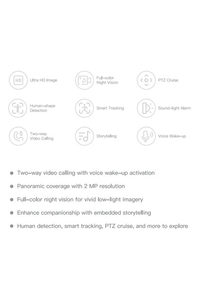 Closeli 3MP Security Camera,WiFi Camera,Surveillance Camera,Baby Monitor Camera,Two-Way Video Call