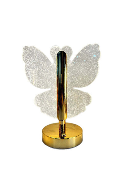 Generic Butterfly Night Light – Creative LED Acrylic Table Lamp for Bedside Decor
