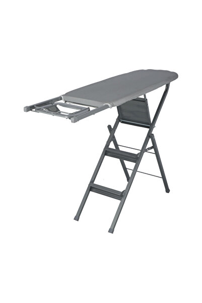 HONEYBEE Durable and Foldable Free Standing Step Ladder Ironing Board