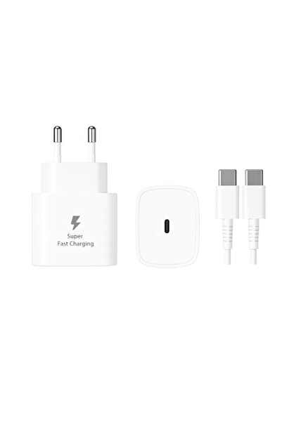 BECVER 45W USB-C Wall Charger, white, cable included, fast charging