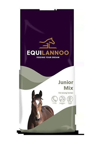 EQUILANOO Equilannoo Junior Mix – Hrană completă pentru mânji și cai tineri (1–3 ani) 20 kg